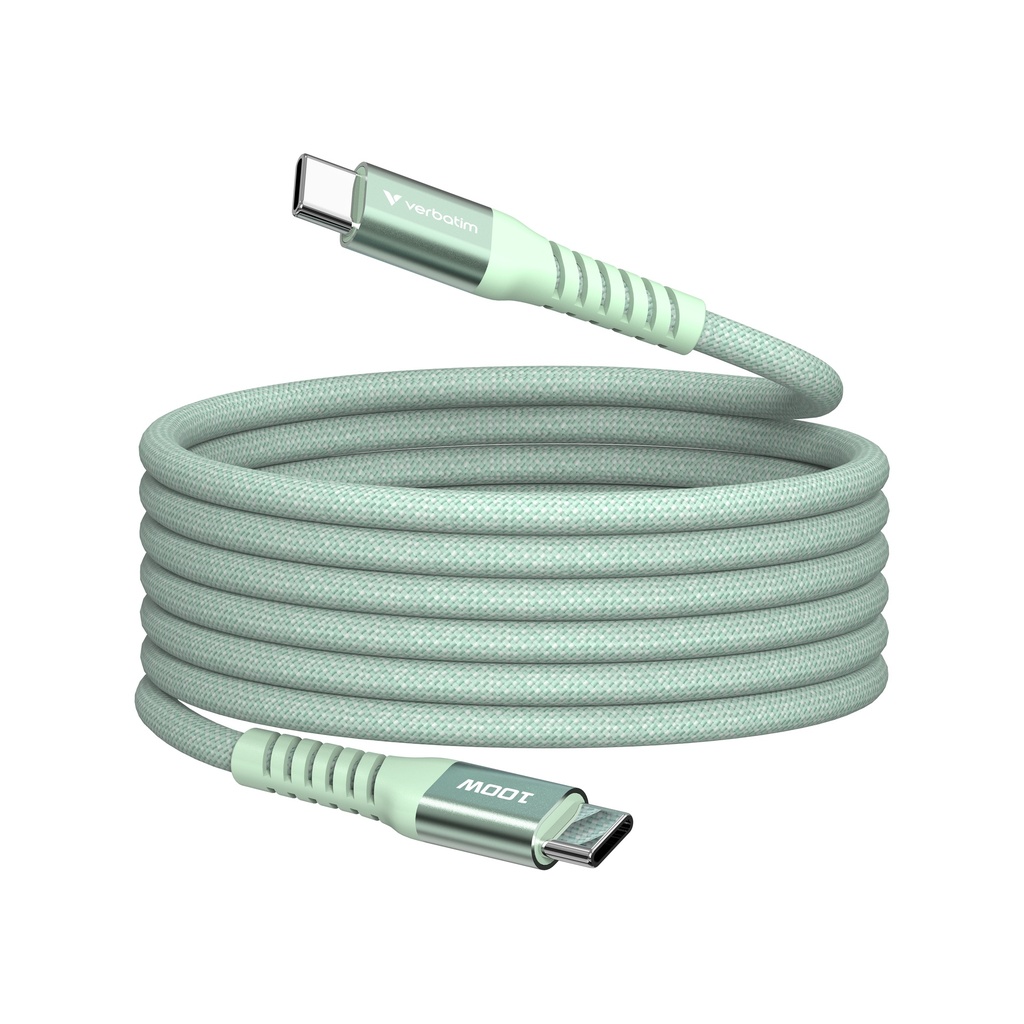 31855 cable USB USB 2.0 1,2 m USB C Verde