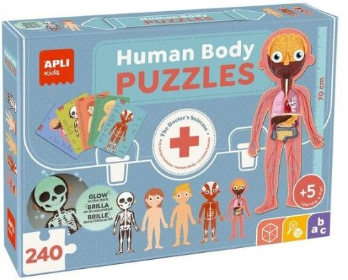 Puzle cuerpo humano 240 piezas