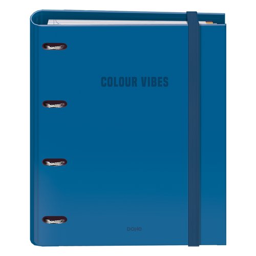 [51870] CARPEBLOC DOHE COLOUR VIBES A4 AZUL