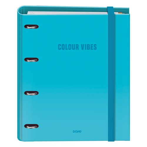 [51874] CARPEBLOC DOHE COLOUR VIBES A4 CYAN