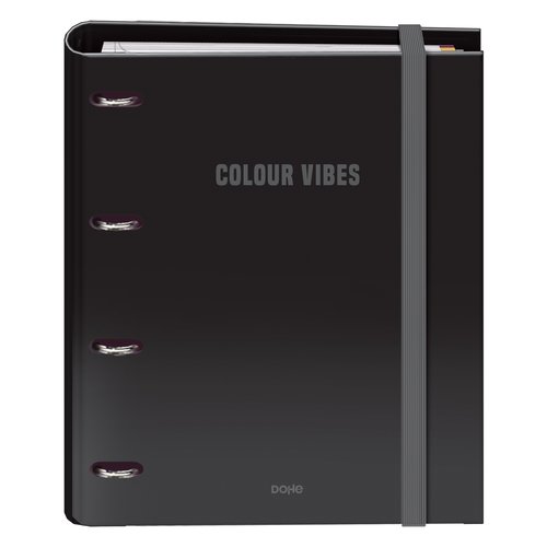 [51873] CARPEBLOC DOHE COLOUR VIBES A4 NEGRO