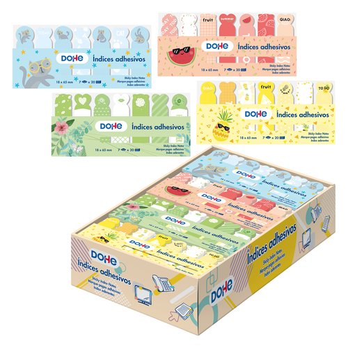 [75030] BANDERITAS ADH. DOHE FORMAS EXP.36 SET
