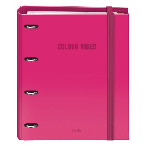 [51875] CARPEBLOC DOHE COLOUR VIBES A4 ROSA