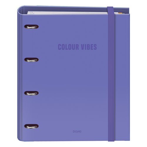 [51877] CARPEBLOC DOHE COLOUR VIBES A4 MORADO