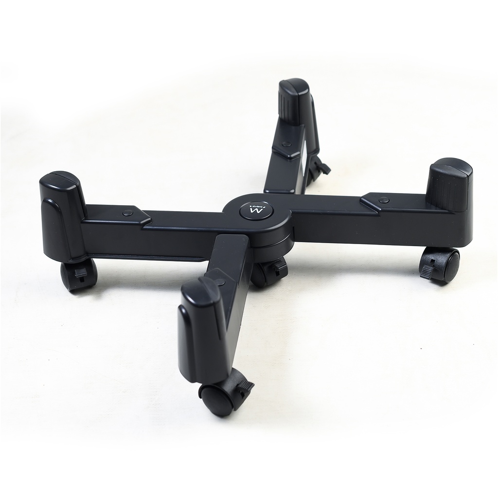 Soporte Ajustable en X con Ruedas para CPU