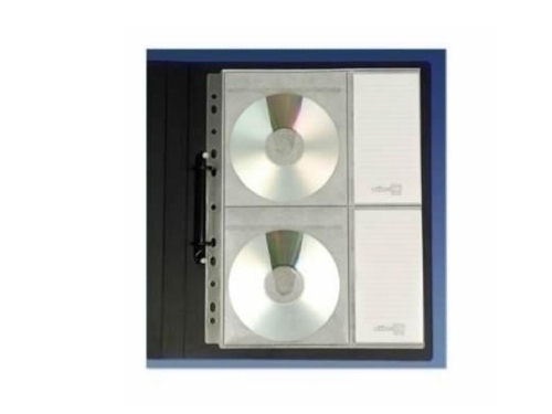 [46361] FUNDA CD/DVD FRAGA A4 MULTI TL.2 DPTO - Pack de 5 unidades