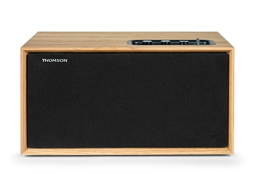 [WS502] WS502 sistema de audio para el hogar Microcadena de música para uso doméstico Negro, Madera