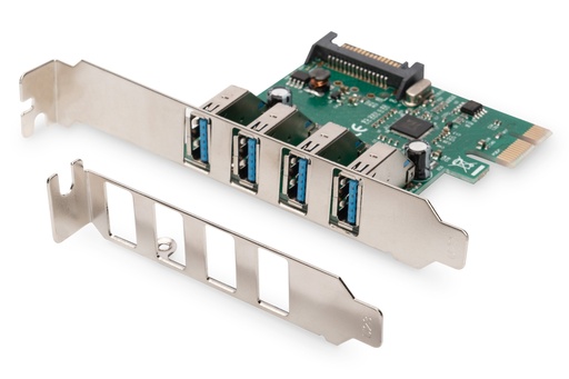 [DS-30221-1] tarjeta exprés de 4 puertos PCI 3.0 ®