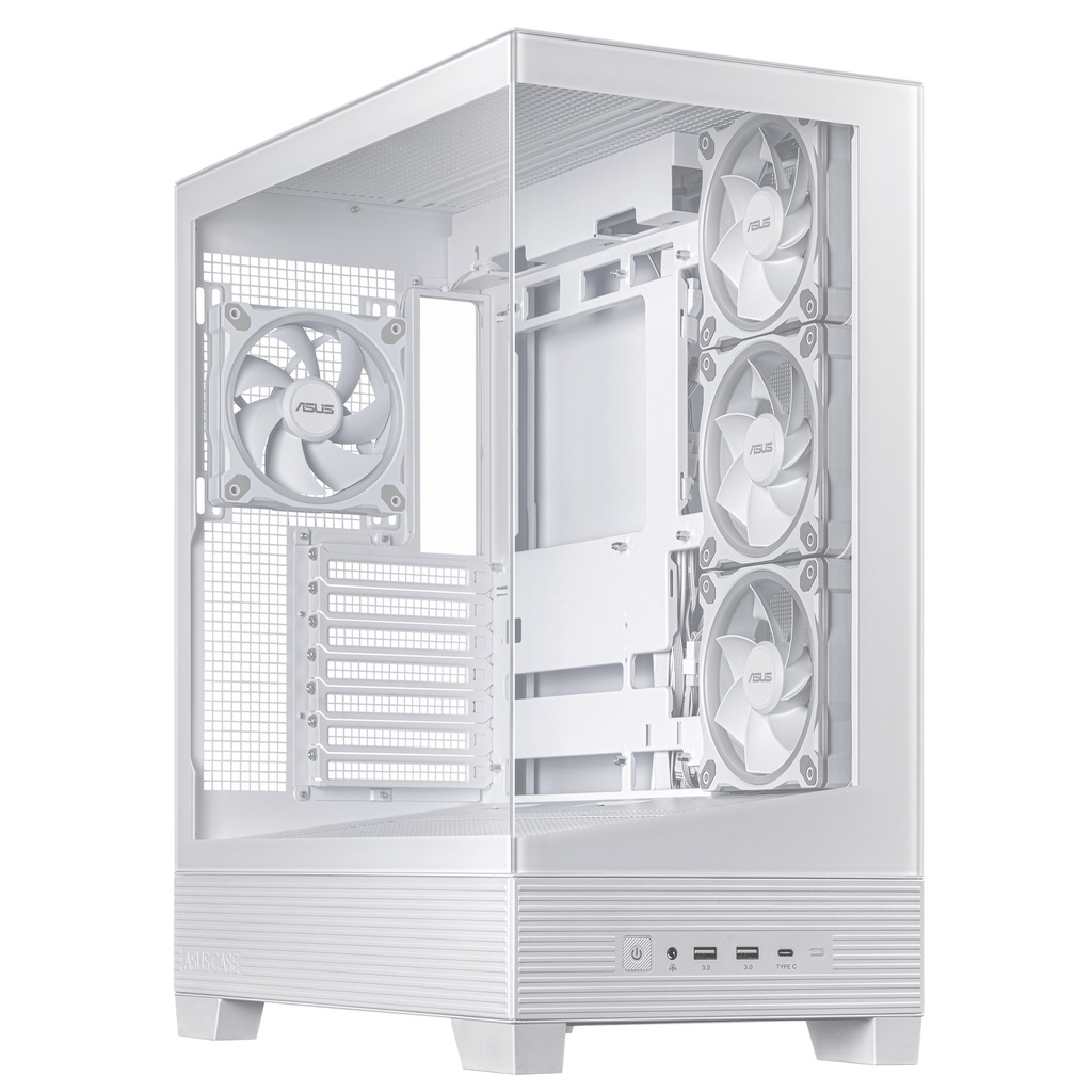 A31 Plus TG ARGB WHITE Midi Tower Blanco