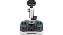 Sol-R 1 Flightstick Negro, Blanco USB Palanca de vuelo Analógico/Digital PC