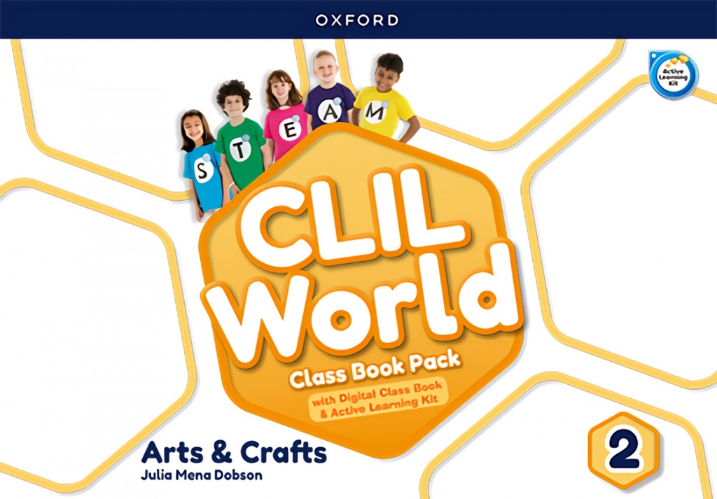 ARTS &amp;CRAFTS 2 COURSEBOOK. CLIL WORLD 2023