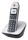 CD5001 Teléfono DECT Identificador de llamadas Gris