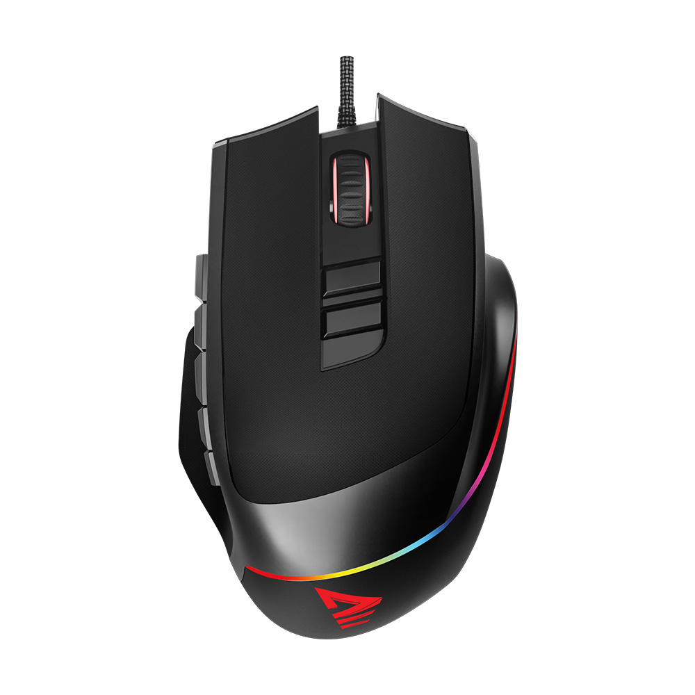 Valiant gaming mouse RGB Negro