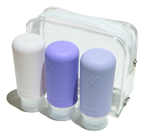 [TRBOTTLES3VL] TRBOTTLES3VL botella y recipiente de viaje Silicona Botella flexible