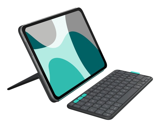 [920-013399] Flip Folio QWERTY Español Bluetooth Grafito
