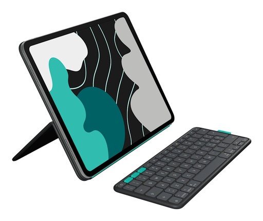 [920-013384] Flip Folio QWERTY Español Bluetooth Grafito