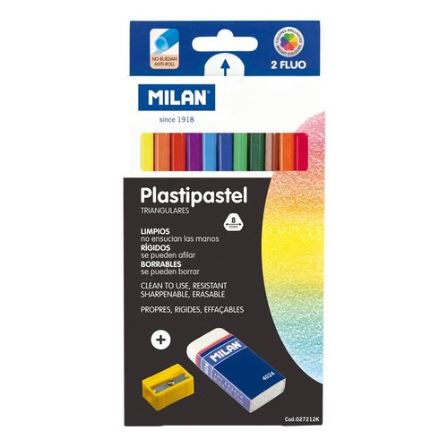 [027212K] CERAS MILAN PLASTIPASTEL C/12