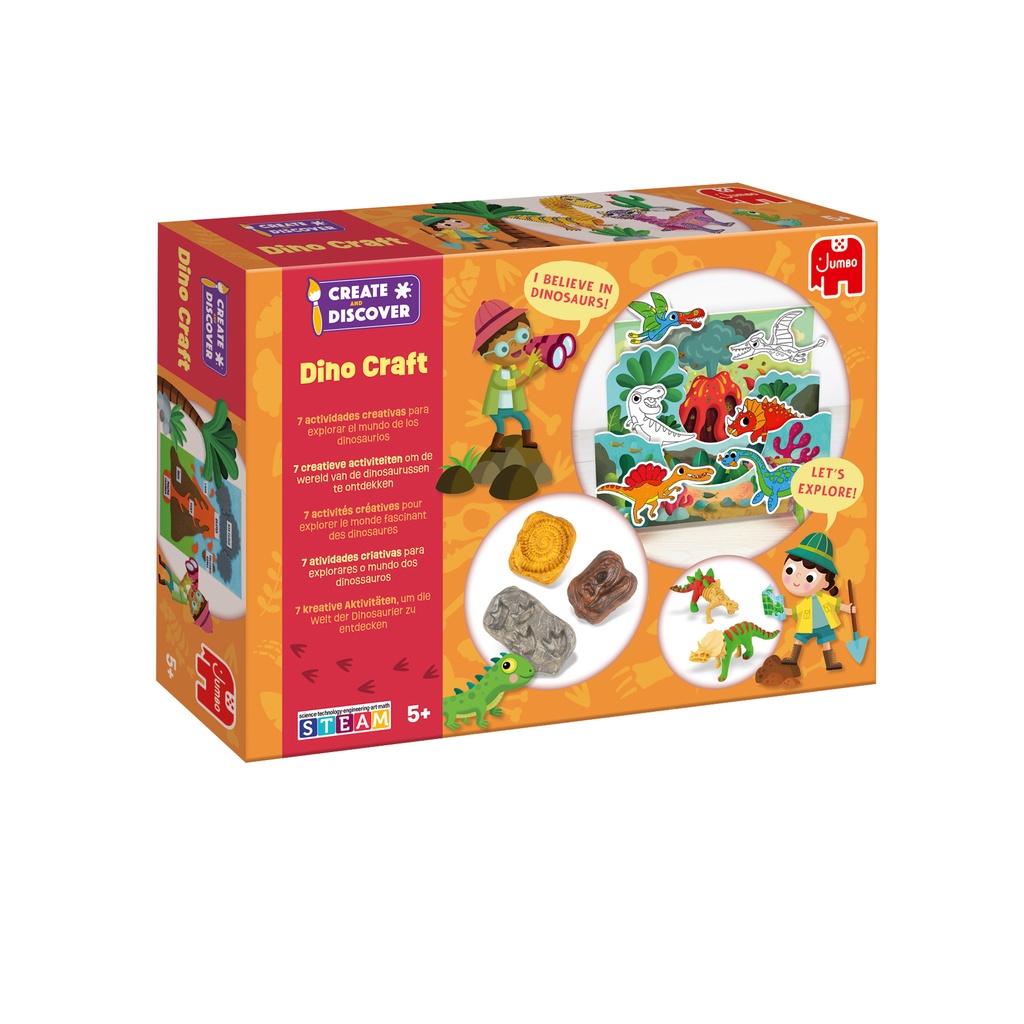 CREATE &amp;DISCOVER DINOSAURIOS