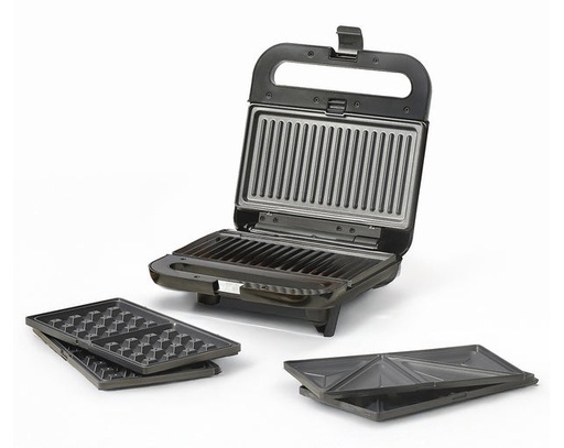 [71408012] 71408012 sandwichera 850 W Negro, Gris