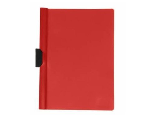 [60446] DOSSIER CLIP OB CLIP-IT A4 60h ROJO - Pack de 25 unidades
