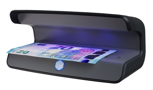 [131-0722] 131-0722 detector de billetes falsos Negro