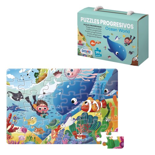 [65011] PUZLE DOHE PROG. 36 piezas OCEAN WORLD