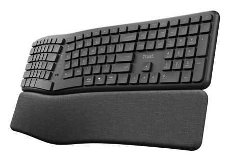 [25704] Keyra Teclado inalámbrico multidispositivo ergonómico