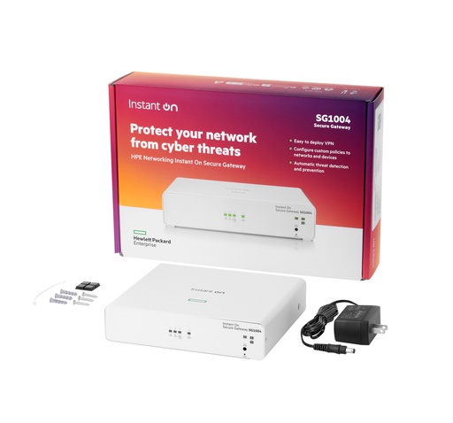 [S0G33A#ABB] Networking Instant On Secure SG1004 pasarel y controlador 10, 100, 1000 Mbit/s