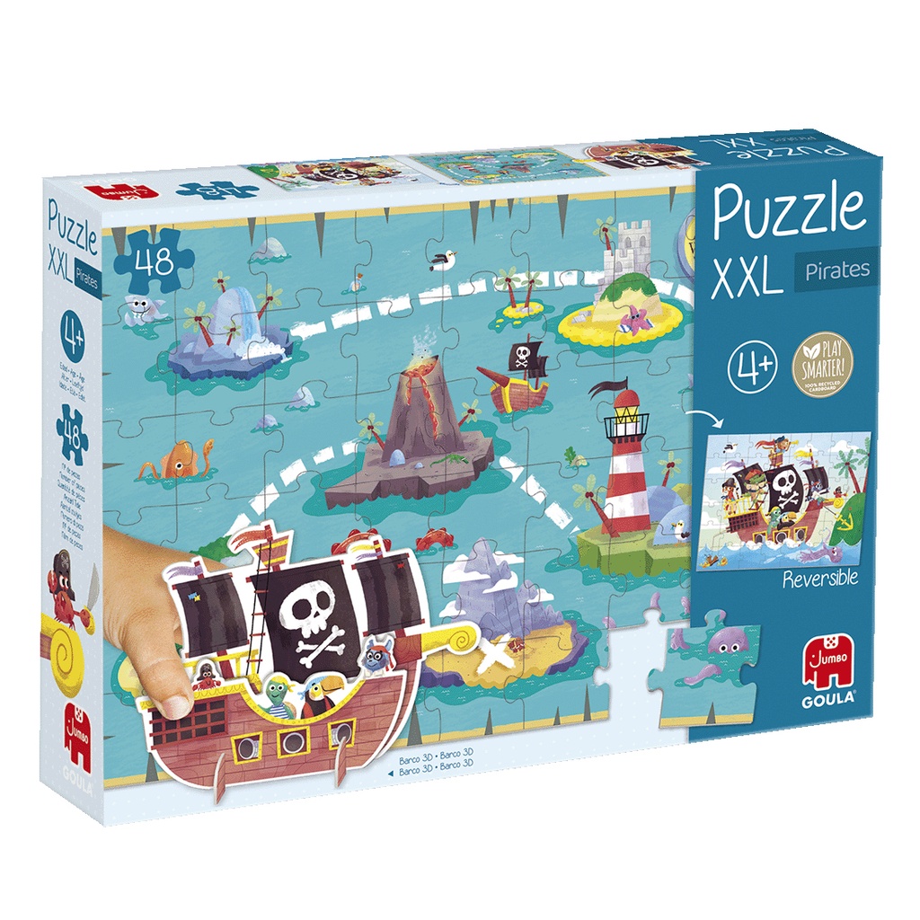 PUZZLE XXL PIRATAS
