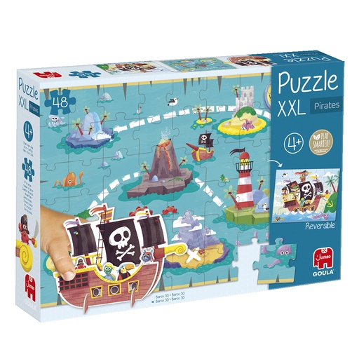 PUZZLE XXL PIRATAS