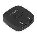 HDMI Conmutador Switch 4K@60Hz 2x1, Negro