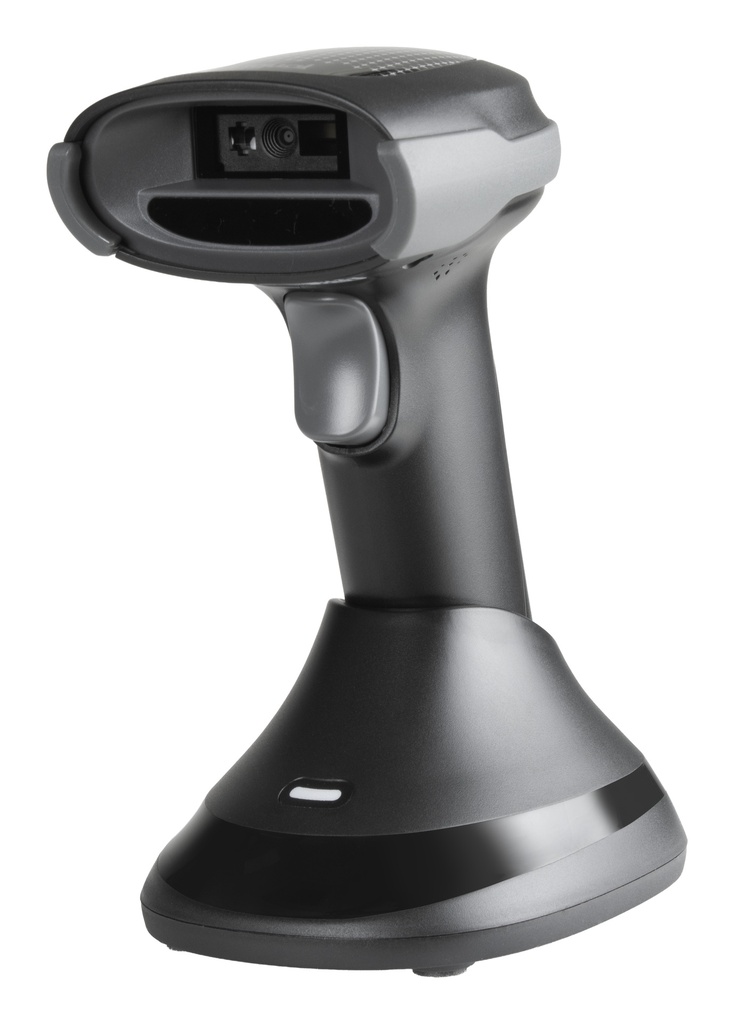 Lector código barras 2D Bluetooth 2.4G base