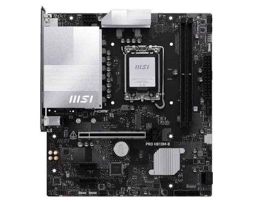 [PRO H810M-B] PRO H810M-B placa base Intel H810 LGA 1851 (Socket V1) micro ATX