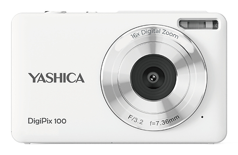 [YAS-DG100P-WH] DigiPix 100 Cámara compacta 44 MP Blanco