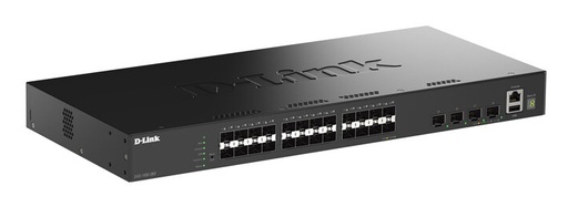 [DGS-1530-28S/E] DGS-1530-28S/E switch Gestionado L2 Negro