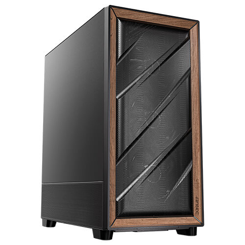 FLUX SE Midi Tower Negro, Madera