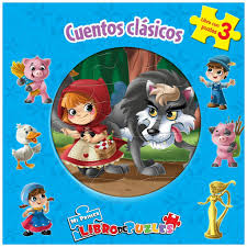 Cuentos Clásicos (Libro+3 puzles)