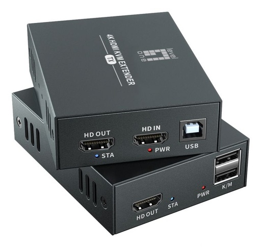 [HVE-8111] HVE-8111 extensor audio/video Transmisor y receptor de señales AV Negro
