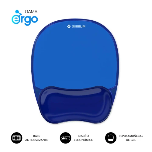 Alfombrilla ERGO CRYSTAL FLEX MOUSE PAD DARK BLUE Azul