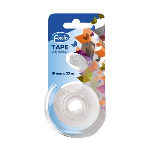 [91231] CINTA ADHESIVA FOROFIS TR. 33x19 c/PORT. - Pack de 20 unidades