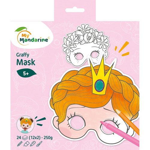 [GY021O] BLOC MASCARAS CLAIR. GRAFFY CHICA