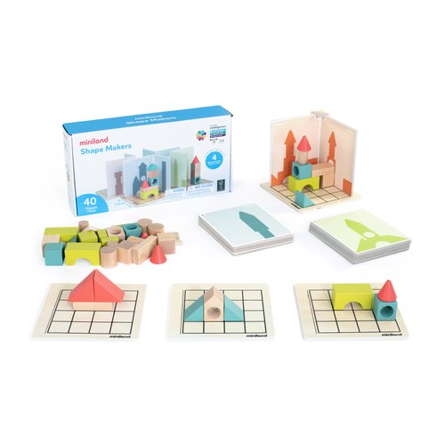 JUEGO MINILAND SHAPE MAKERS - Pack de 6 unidades