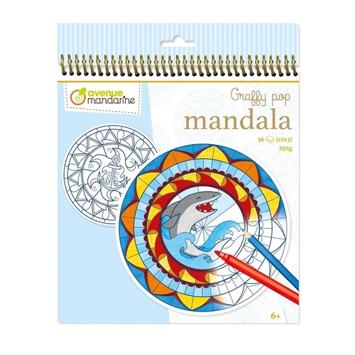 [GY028O] BLOC MANDALA CLAIR. GRAFFY MAND. CHICO