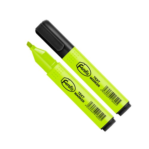 ROTULADOR FLUOR FOROFIS AMARILLO - Pack de 12 unidades
