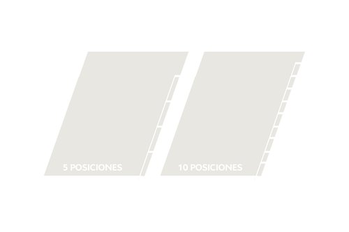 [3005] SEPARADORES MARIOLA CART. A4 5 ps. - Pack de 10 unidades