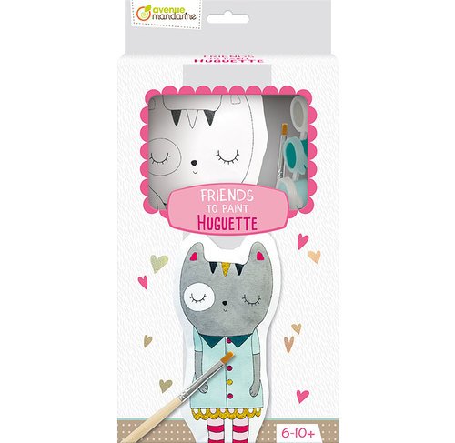 [PP033C] SET PINT.MANDARINE ANI.COL.GATO