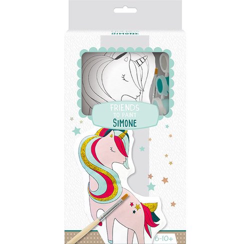 [PP035C] SET PINT.MANDARINE ANI.COL.UNICORNIO
