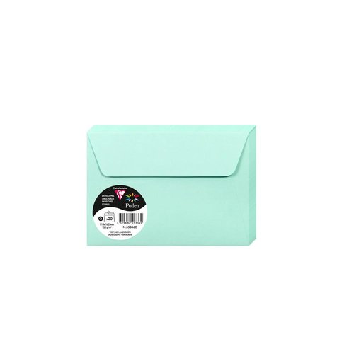[55336C] SOBRE CLAIREFONTAINE 114x162 VERDE JADE