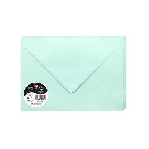[51332C] SOBRE CLAIREFONTAINE 162x229 VERDE JADE