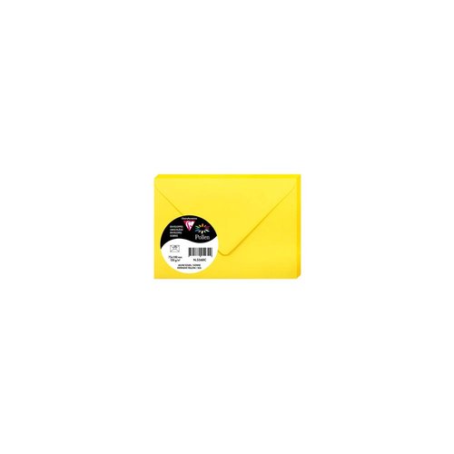 [5560C] SOBRE CLAIREFONTAINE 75x100 AMARIL P/20